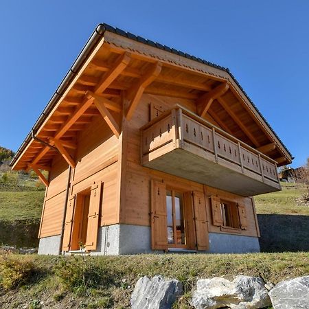 Villa Chalet Le Cerf - Newly Build - Wow Views! à La Tzoumaz Extérieur photo